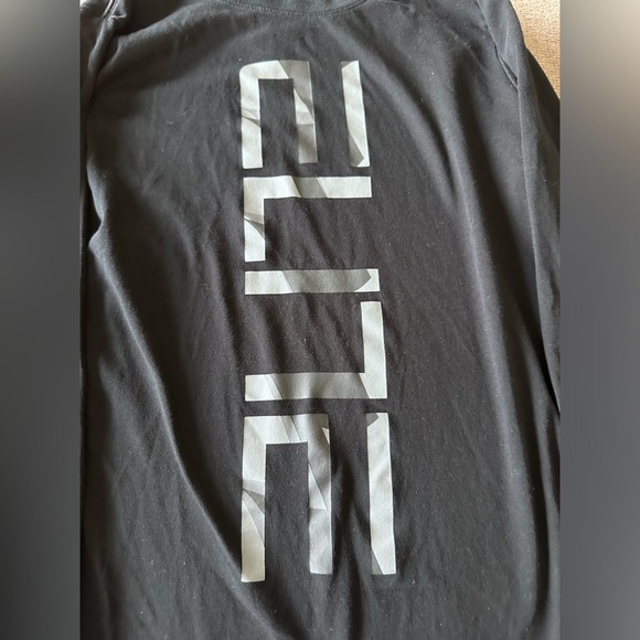 Nike Boys Large Dri-fit Black Long sleeve Shirt - Picture 2 of 4